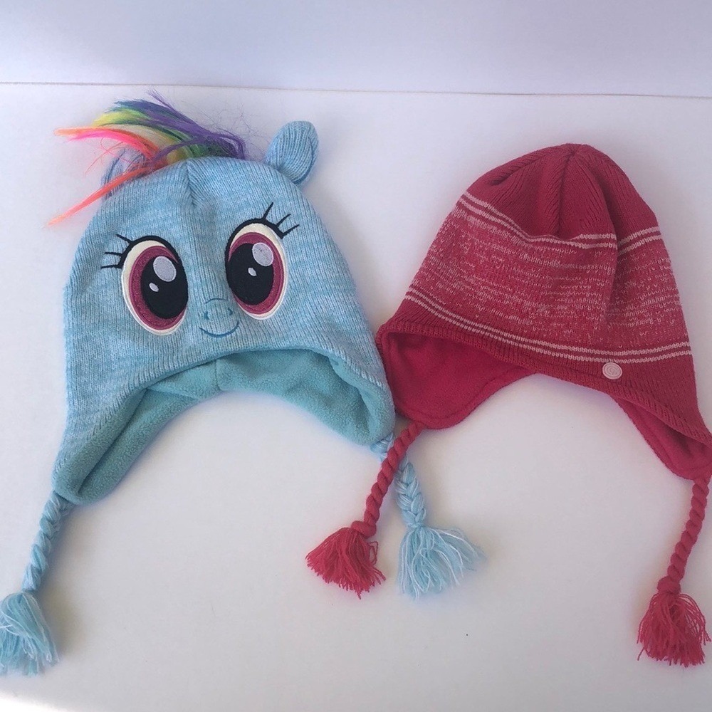2 Hats - My little pony & Champion C9 Girl Hats